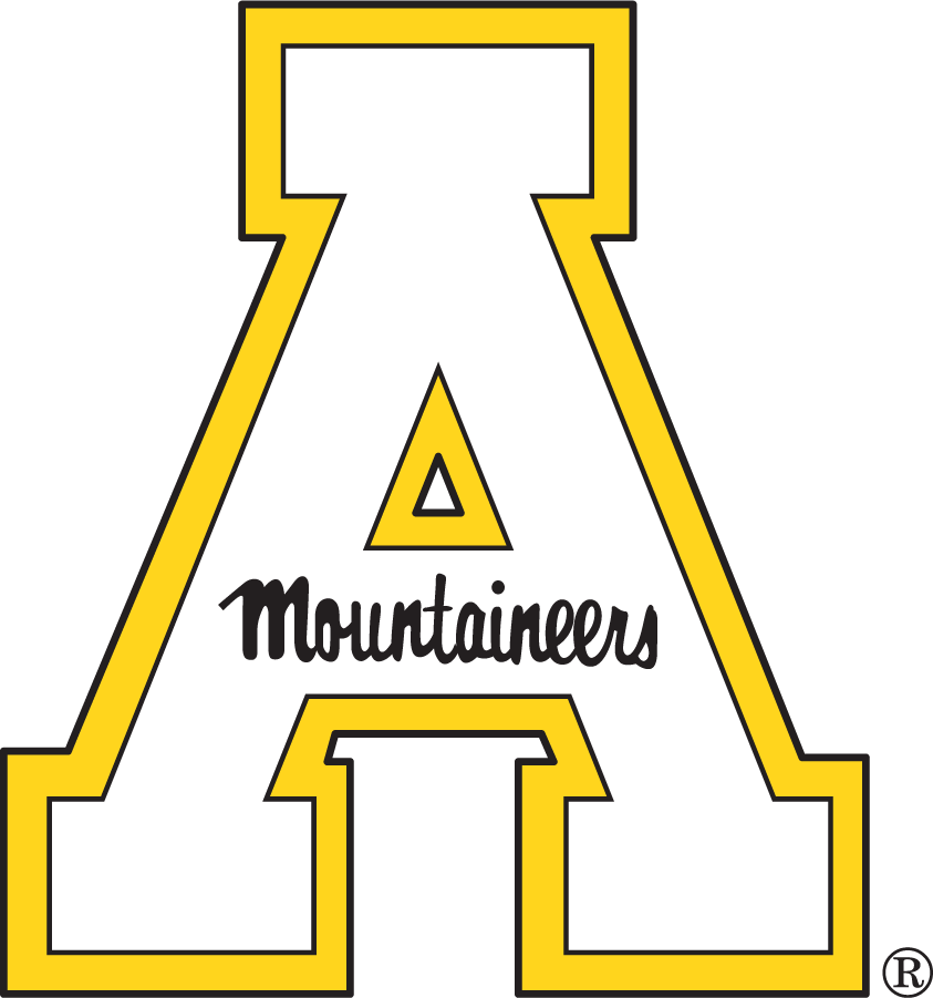 Appalachian State Mountaineers 2009-2012 Alternate Logo DIY iron on transfer (heat transfer)